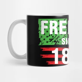 Free-ish since 1865, Juneteenth Independence Day, Black History Mug